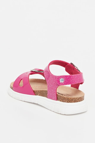 Gelakte Sandalen Zeus Fuchsia