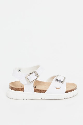 Gelakte Sandalen Zeus  Wit
