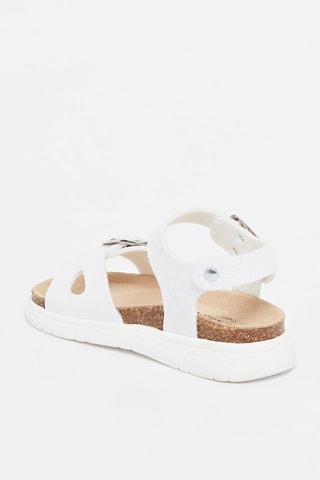 Gelakte Sandalen Zeus  Wit