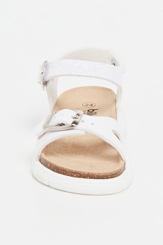 Gelakte Sandalen Zeus  Wit