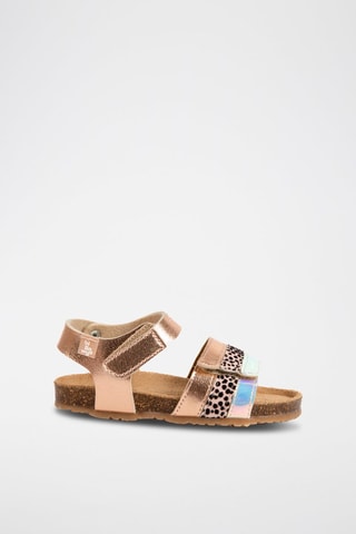 Sandalen Zalmkleurig