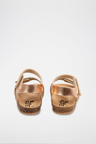 Sandalen Zalmkleurig