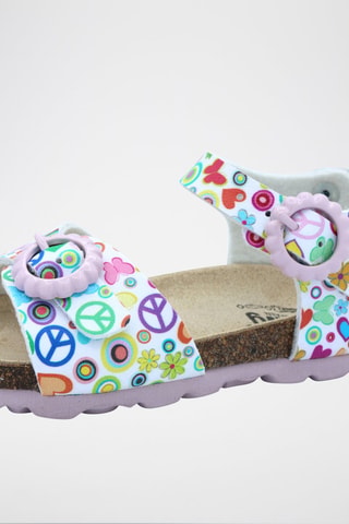 Sandalen Rosso Roze en Wit