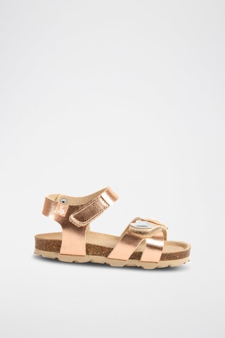 Sandalen Zalmkleurig