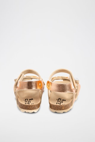 Sandalen Zalmkleurig