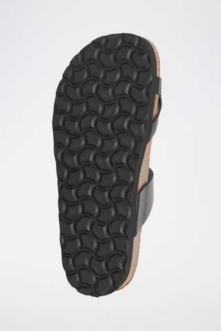 Sandales en cuir - Noir