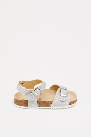 Sandalen zilverkleurig