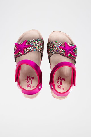 Sandalen Fuchsia