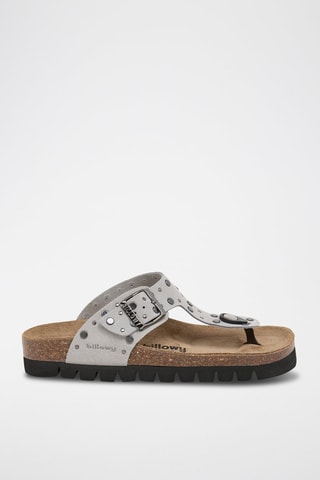 Nubuck Slippers - Grijs