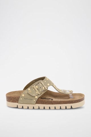 Nubuck Slippers - Kaki
