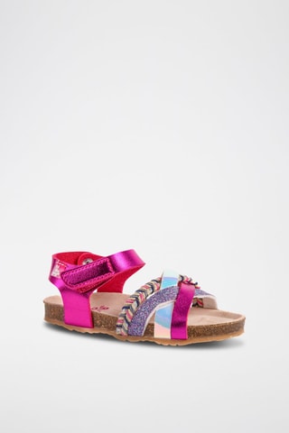 Sandalen Fuchsia