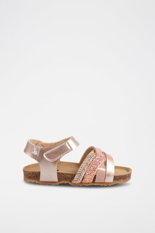 Sandalen Zalmkleurig