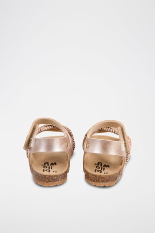 Sandalen Zalmkleurig