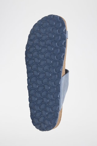 Leren Muiltjes - Blauw