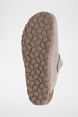 Sabots en nubuck Zueco - Gris
