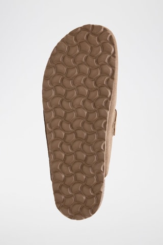Sabots en nubuck - Marron