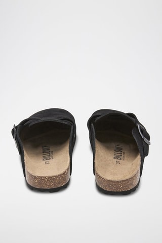 Sabots en cuir - Noir