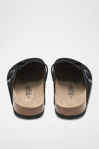 Sabots en cuir - Noir