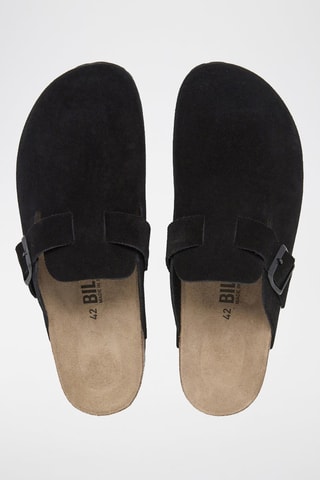 Sabots en cuir - Noir