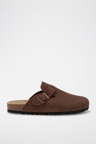 Nubuck Clogs - Bruin