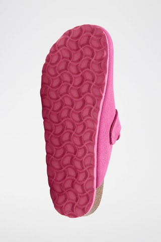 Nubuck Clogs - Fuchsia