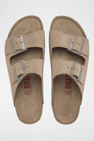 Nubuck Muiltjes - Lichtbruin