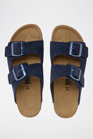 Leren Muiltjes - Blauw
