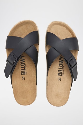 Platform Sandalen - Zwart