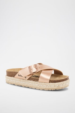 Platform Sandalen - Zalmroze