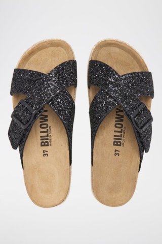 Platform Sandalen - Zwart