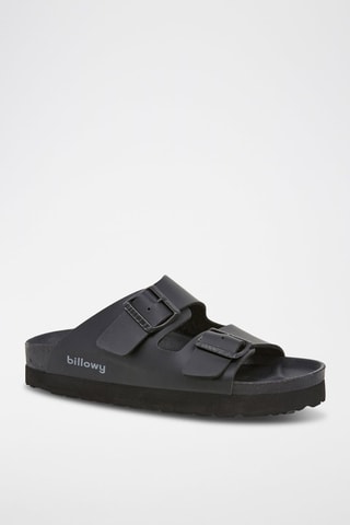 Platform Sandalen - Zwart