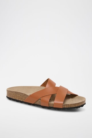 Leren Muiltjes - Beige