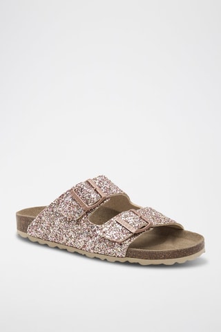Mules - Doré rose