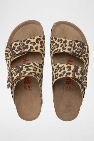 Mules en cuir - Beige