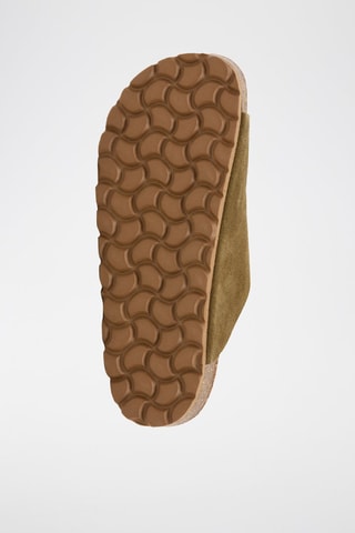 Nubuck Muiltjes - Kaki