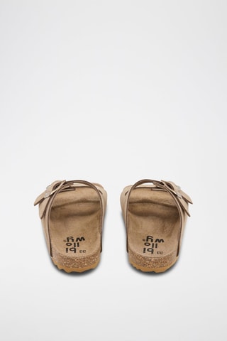 Nubuck Muiltjes - Bruin