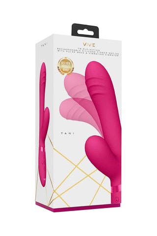 Vibromasseur Tani - Rose - 21,5 cm