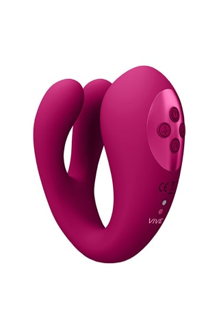 Vibromasseur waterproof Yoko Fuchsia - 9,2 cm