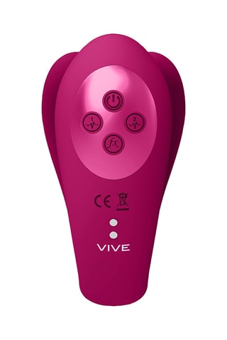Vibromasseur waterproof Yoko Fuchsia - 9,2 cm