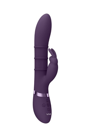 Vibromasseur Rabbit Point G Sora - Violet - 24,2 cm