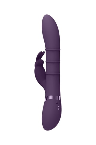 Vibromasseur Rabbit Point G Sora - Violet - 24,2 cm