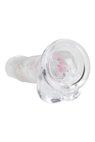 Vibromasseur RealRock - Transparent - 17 cm