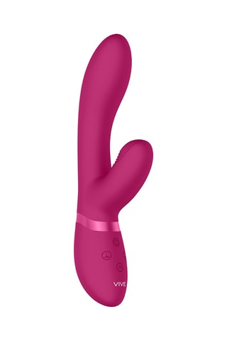 Vibromasseur Kyra Pulse Clitoral Rabbit - Rose - 21,3 cm