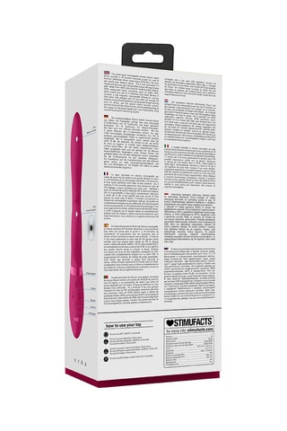 Vibromasseur Kyra Pulse Clitoral Rabbit - Rose - 21,3 cm