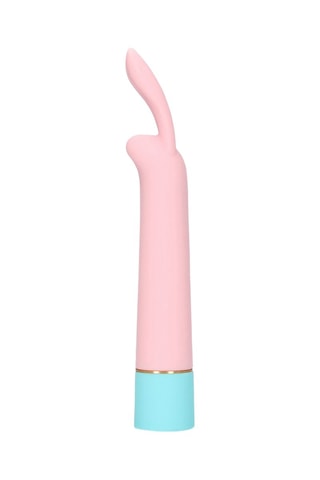 Mini-vibromasseur Rabbit Loveline -Rose et bleu