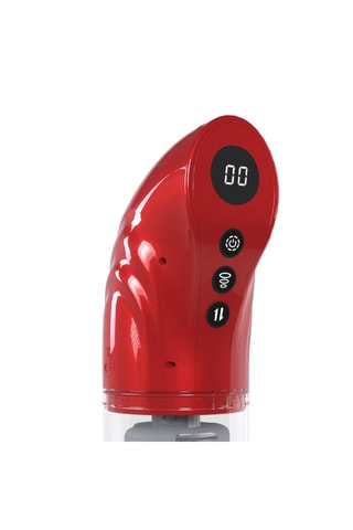Masturbateur StrokeMate - Rouge - 17 cm