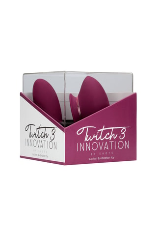 Stimulateur clitoridien Twitch 3 Innovation by Shots - Pourpre