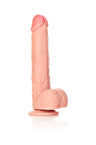 Godemichet réaliste RealRock - Rose - 21 cm