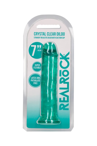 Godemiché réaliste Dildo - Turquoise - 18 cm
