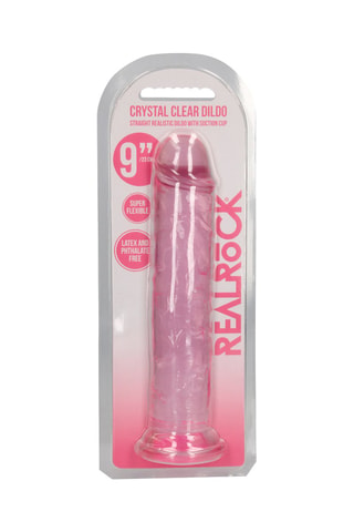Godemiché réaliste Dildo - Rose - 23 cm